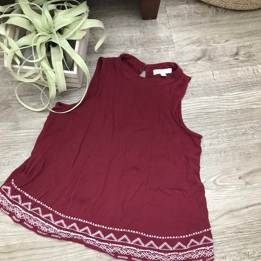 Love, Fire: Fun, Flowy Crop Tank Top